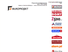 Tablet Screenshot of biuroprojekt.com